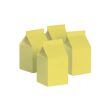 Five Star Pastel Yellow Milk Cartons Hot on Sale