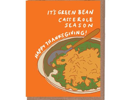 Scratch & Sniff Green Bean Casserole Thanksgiving Card Hot on Sale