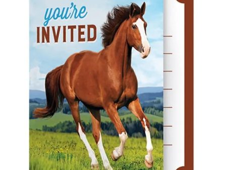 Horse & Pony Invitations - 8 Pkt Discount