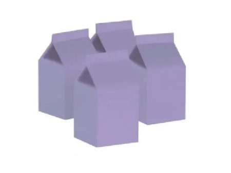 Five Star Pastel Lilac Milk Cartons Cheap