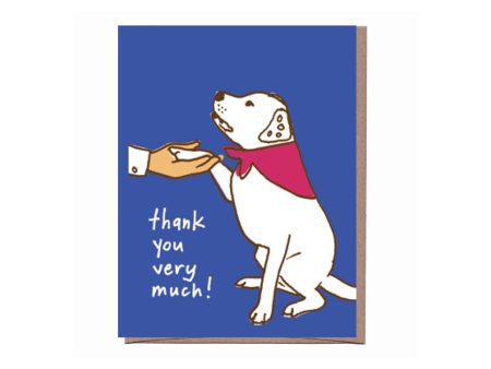 Good Dog Thank You Note Sale