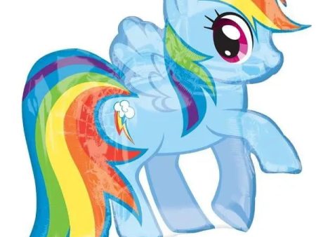 My Little Pony Rainbow Dash Shape Foil Balloon Fashion