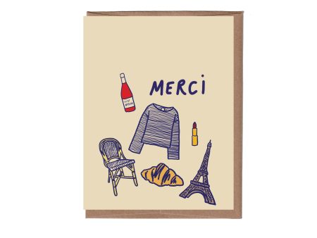 French Thank You Note For Cheap