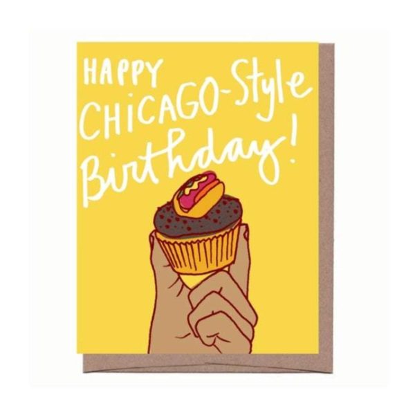 City Cupcake Birthday Card For Sale