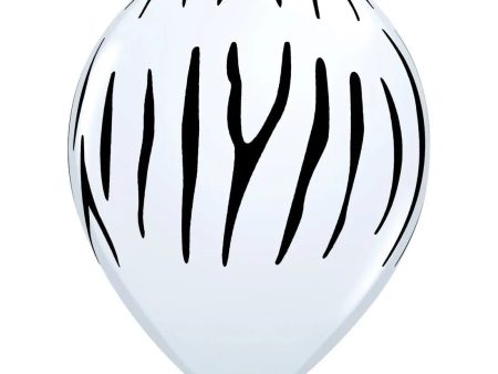 Zebra Print Balloon Hot on Sale