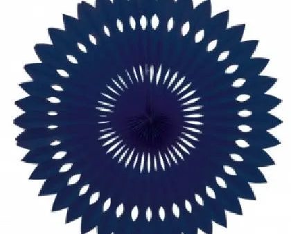 Navy Blue Hanging Fan 24cm Discount