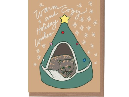 Cat Igloo Holiday Card Online