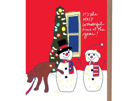 Dog Pee Holiday Card Online now