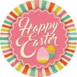 Happy Easter Edible Cake Image - Pink Online