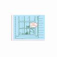 Cat in Window Birthday Card Online