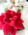 Poinsettia Pillow - Marshmallow White For Cheap