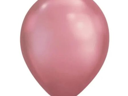 Chrome Mauve Balloon - 25 Pkt Online now