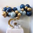 Midnight Hour Balloon Garland by Pop Balloons Online