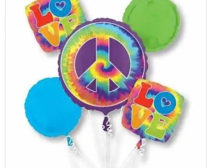 60s Feeling Groovy Balloon Bouquet Fashion