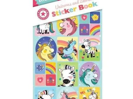 Unicorns & Zebras Sticker Book WEB5782 Online now