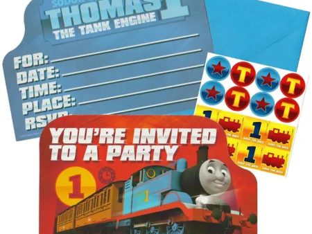 Thomas the Tank Engine All Aboard Postcard Invitations - 8 Pkt - CLEARANCE Online now