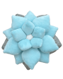 Poinsettia Pillow - Frost Blue Cheap