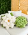 Poinsettia Pillow - Marshmallow White For Cheap