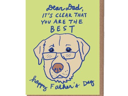 Dog Readers Father s Day Card For Cheap