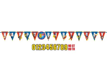 Super Hero Girls Add an Age Banner For Sale