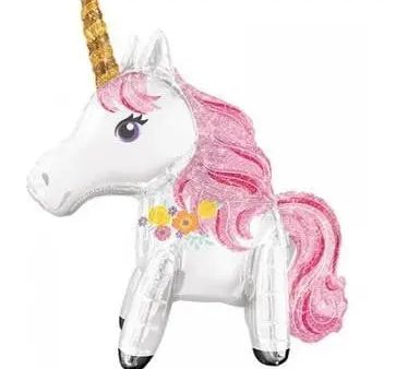 Magical Unicorn Foil Balloon (Air-Fill) Cheap