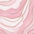 Rosé All Day Geode Design Napkins - Lunch 16 Pkt Online Hot Sale