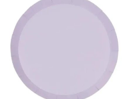 Five Star Pastel Lilac Plates - Lunch 20 Pkt Fashion