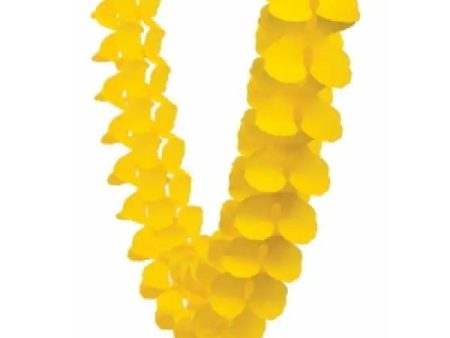 Five Star Yellow Honeycomb Garland - 4 Metres Online Sale