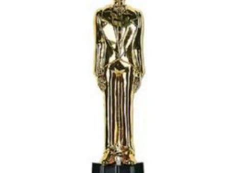 Hollywood Awards Night Male Statuette Trophy For Sale