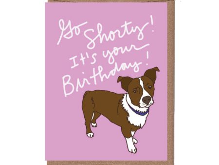 Go Shorty Birthday Card Discount