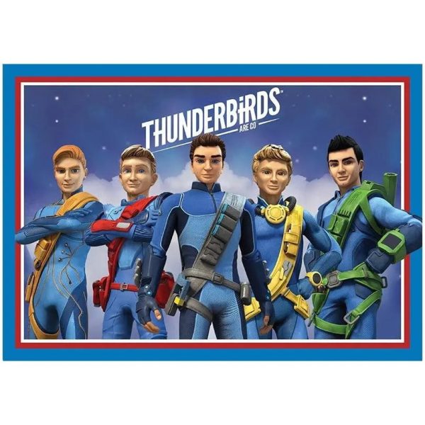 Thunderbirds Are Go Edible Cake Image - A4 Size Sale