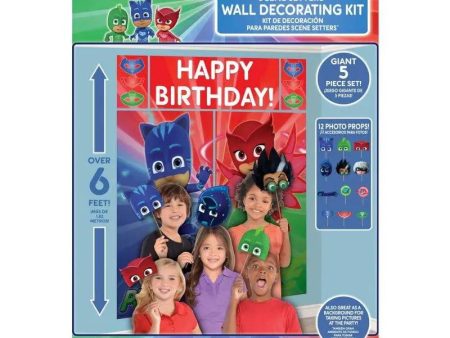 PJ Masks Scene Setter and Photo Props Supply