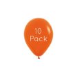 Orange Mini Balloons - 10 Pkt Discount