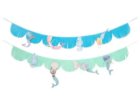 Meri Meri Mermaid Fringe Garland Fashion