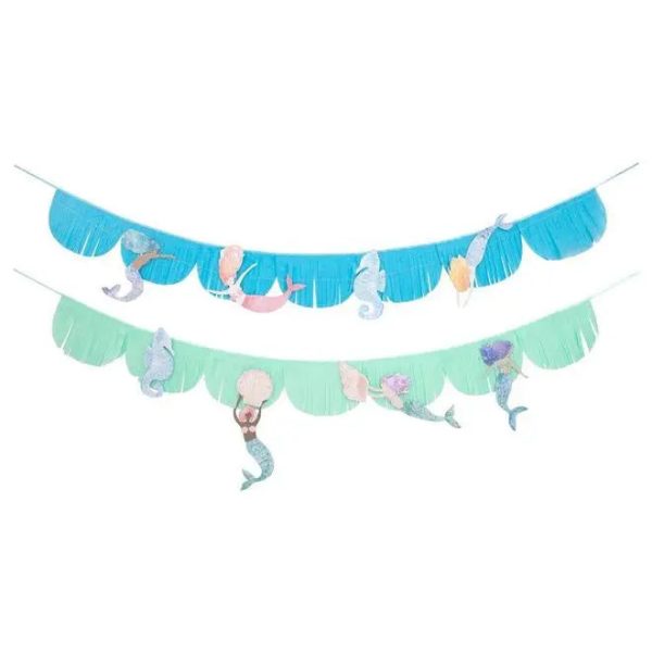 Meri Meri Mermaid Fringe Garland Fashion