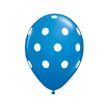 Royal Blue Polka Dot Balloon For Cheap