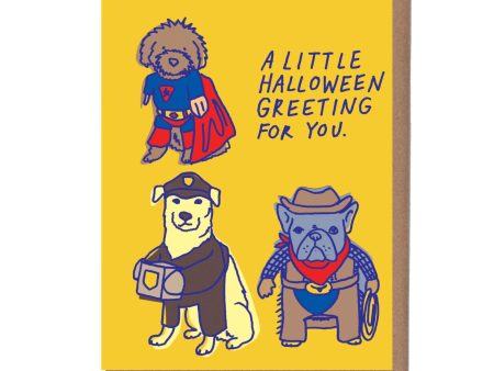 Littles Halloween Card Fashion