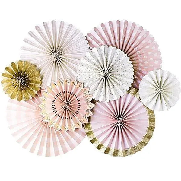 My Minds Eye Princess Party Fans CLEARANCE Supply