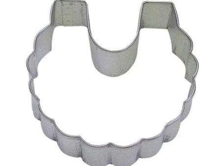 Frilled Baby Bib Cookie Cutter Online now