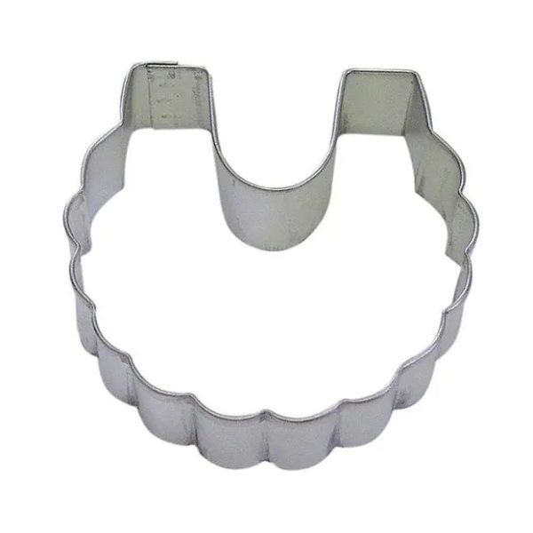 Frilled Baby Bib Cookie Cutter Online now