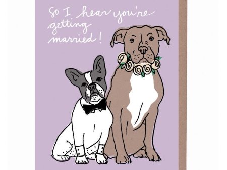 Wedding Dogs Card Online