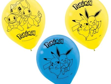 Pokemon Classic Balloons - Pack of 6 For Discount