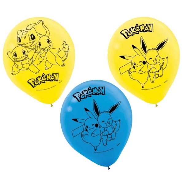 Pokemon Classic Balloons - Pack of 6 For Discount