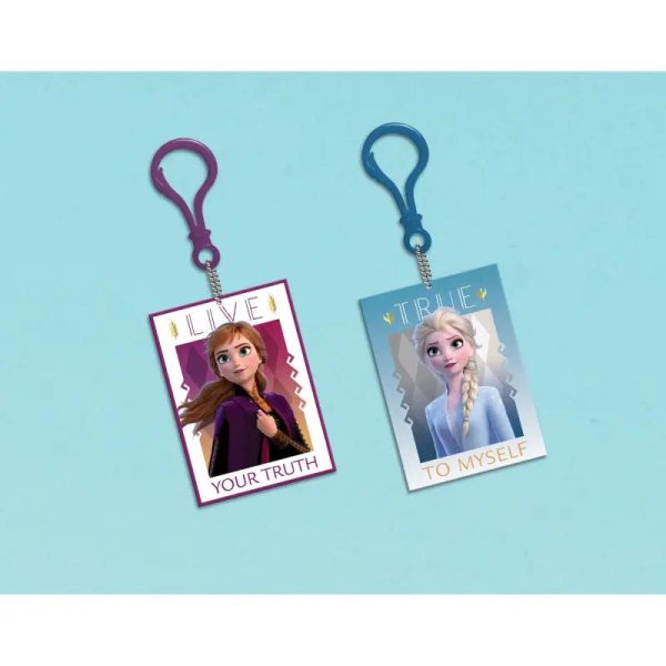 Frozen 2 Keyrings - 8 Pkt on Sale