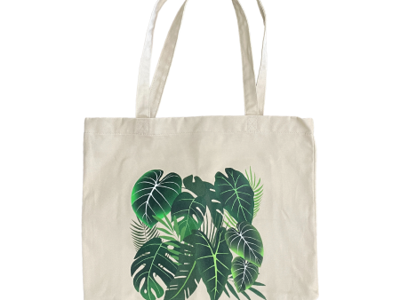 Botanical Collection Organic Cotton Eco Tote Bag - Natural Cream Sale