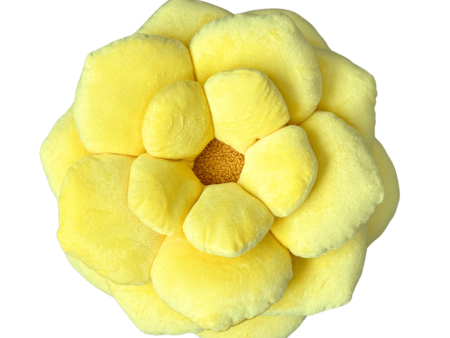 Camellia Plush Flower Pillow Hot on Sale