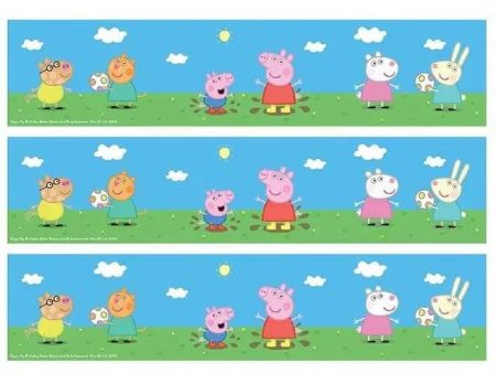 Peppa Pig Cake Strip Edible Images For Cheap