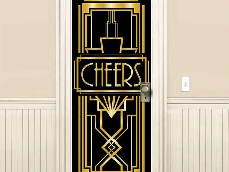 Roaring 20 s Cheers Door Cover Hot on Sale