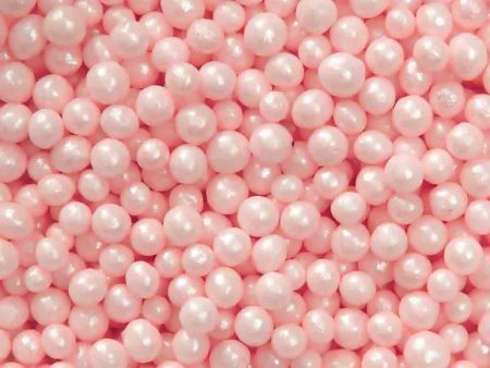 Pink Sugar Pearls 4mm - 80g Online Hot Sale