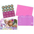 Frozen Postcard Invitations - 8 Pkt Fashion